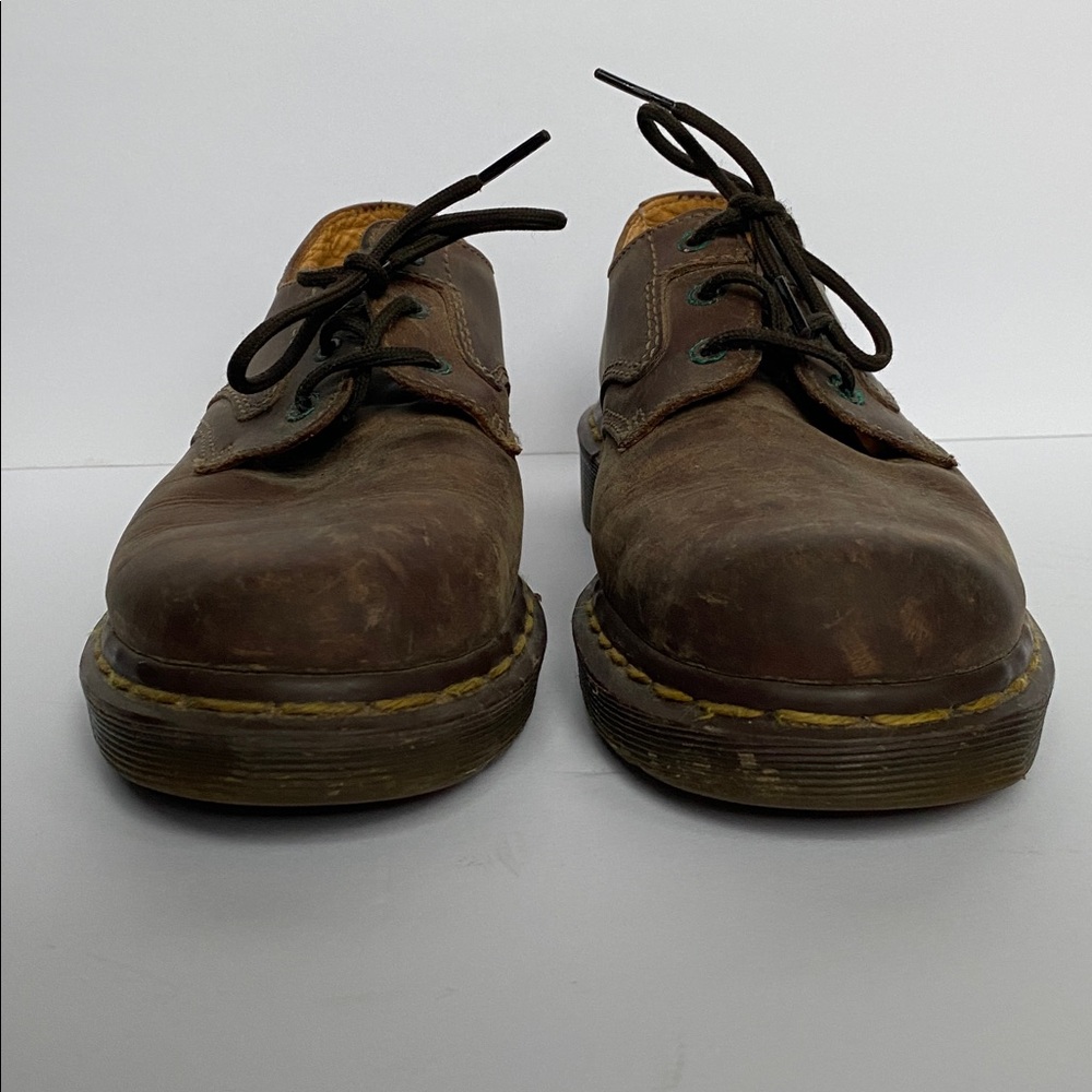 Dr. Martens Brown Leather Derbys-unisex size 5 - Picture 2 of 10